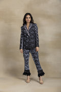 Black Tie and Dye Co-ord Set