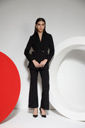 Midnight Chic Blazer Co-ord Ensemble